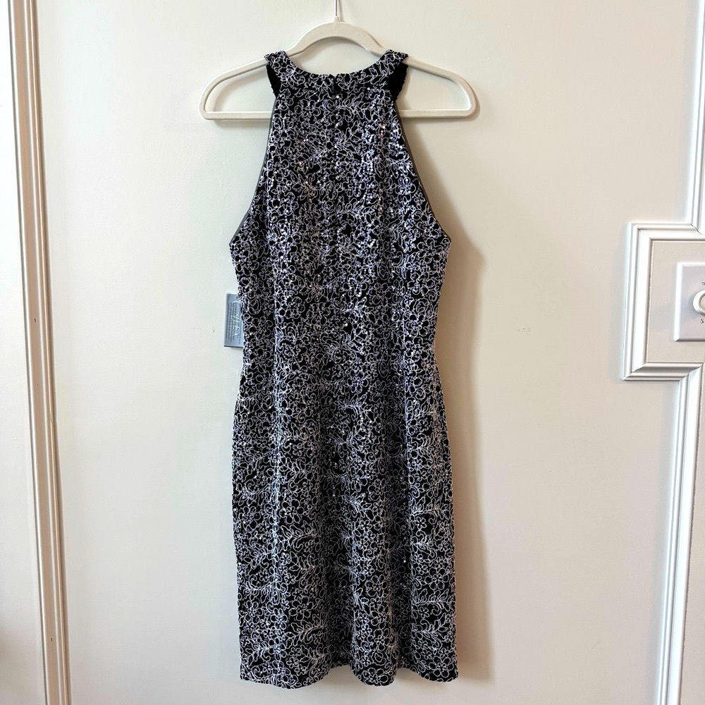 Alex Evenings Elegant Black and White Women's Dress - Picture 11 of 16